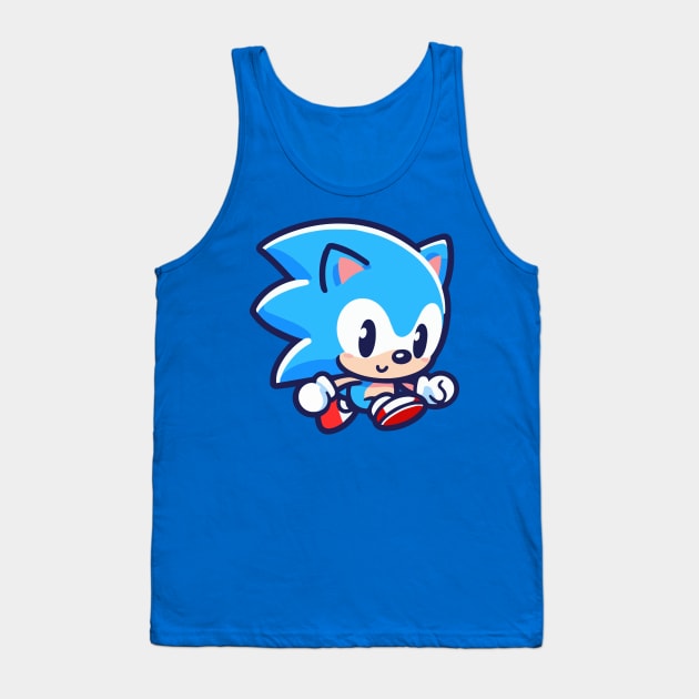 Sonic The Hedgehog Tank Top by Riot! Sticker Co.